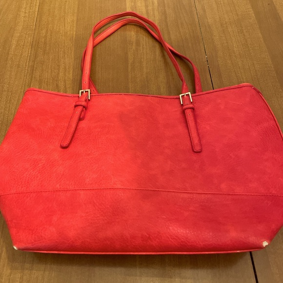 Handbags - Pinkish Red Women's Tote Bag